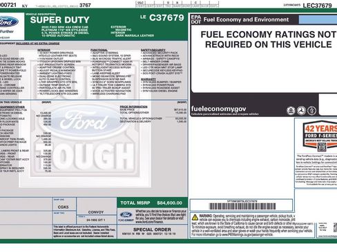 Used 2020 Ford F350 Platinum image 2