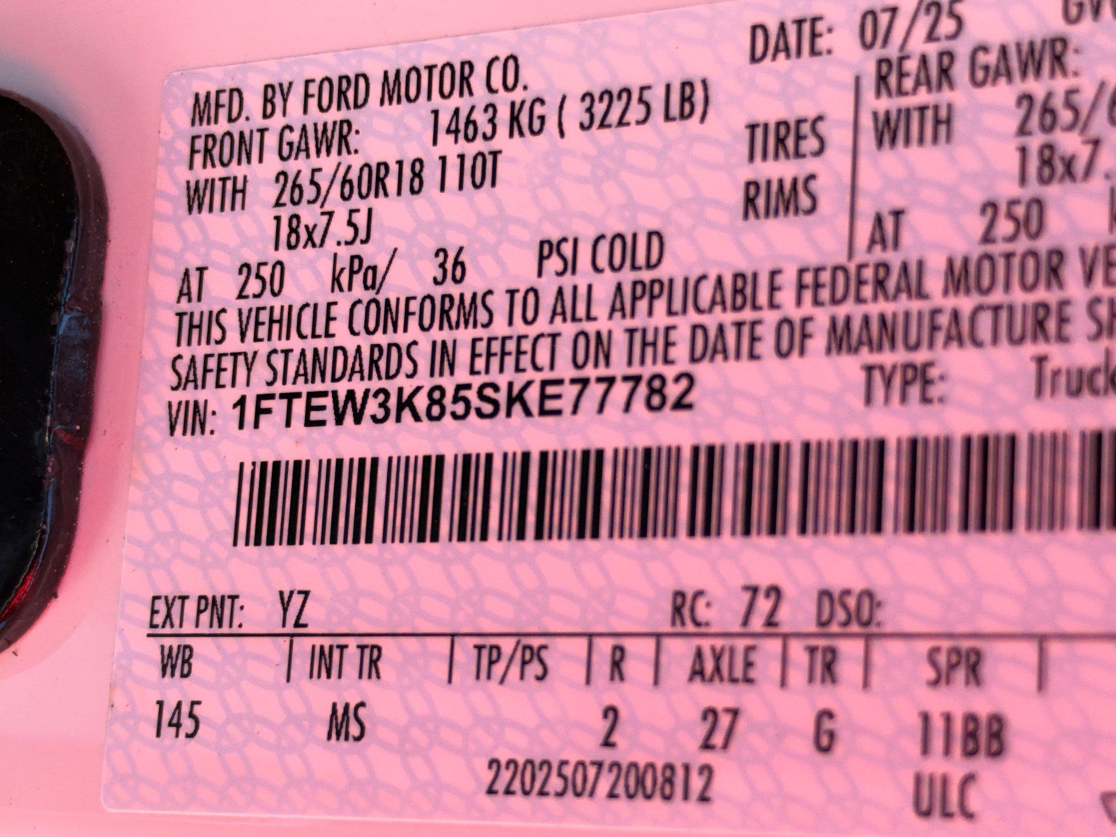 Used 2025 Ford F150 XLT w/ Equipment Group 301A Standard RWD image 30