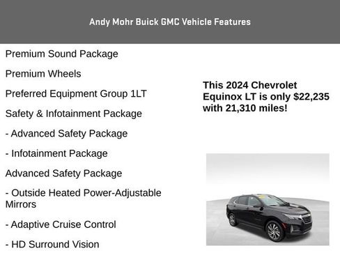 Used 2024 Chevrolet Equinox LT image 8