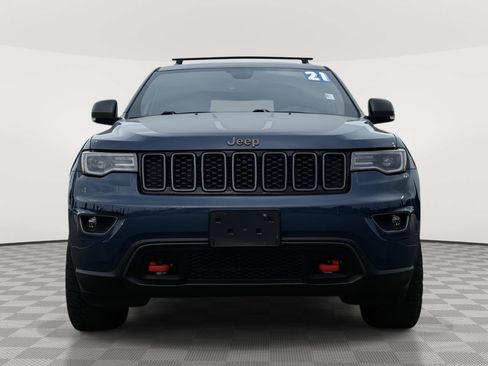 Used 2021 Jeep Grand Cherokee Trailhawk w/ Premium Lighting Group AWD/4WD image 2