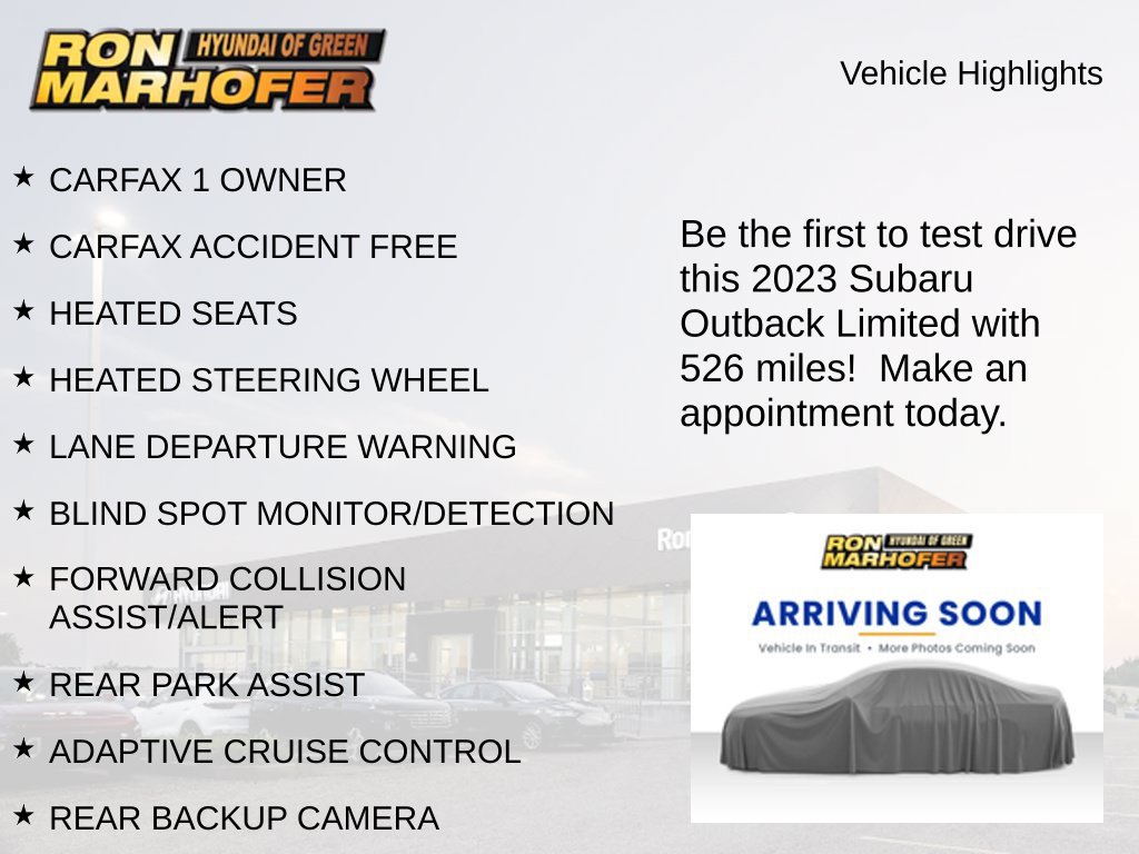 Used 2023 Subaru Outback Limited AWD/4WD image 2