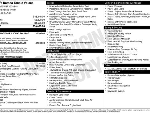 Used 2024 Alfa Romeo Tonale Veloce image 24