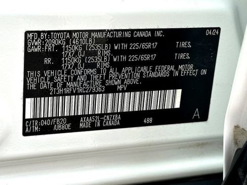 Used 2024 Toyota RAV4 LE FWD image 30