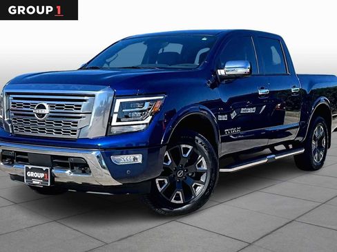 Certified 2023 Nissan Titan Platinum Reserve w/ Moonroof Package image 1