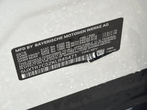 Used 2019 BMW X3 sDrive30i w/ Premium Package RWD image 38