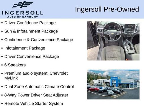 Used 2018 Chevrolet Equinox LT w/ Sun & Infotainment Package image 10