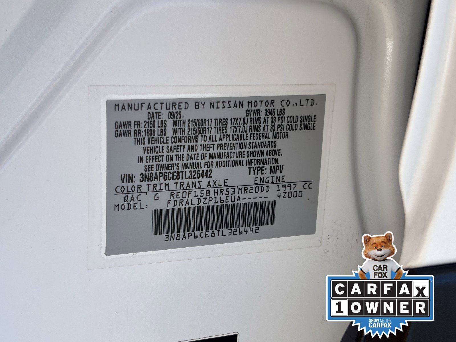 Certified 2026 Nissan Kicks SV FWD image 32