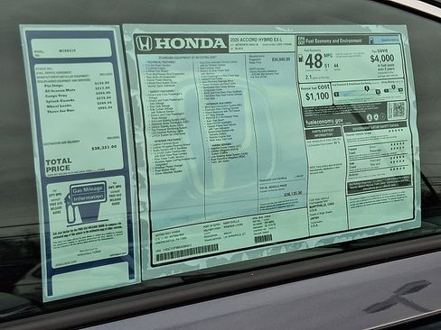 New 2025 Honda Accord EX-L image 14