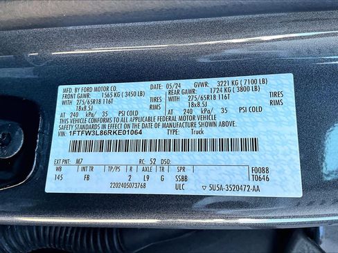 Used 2024 Ford F150 XLT w/ Equipment Group 302A MID image 36