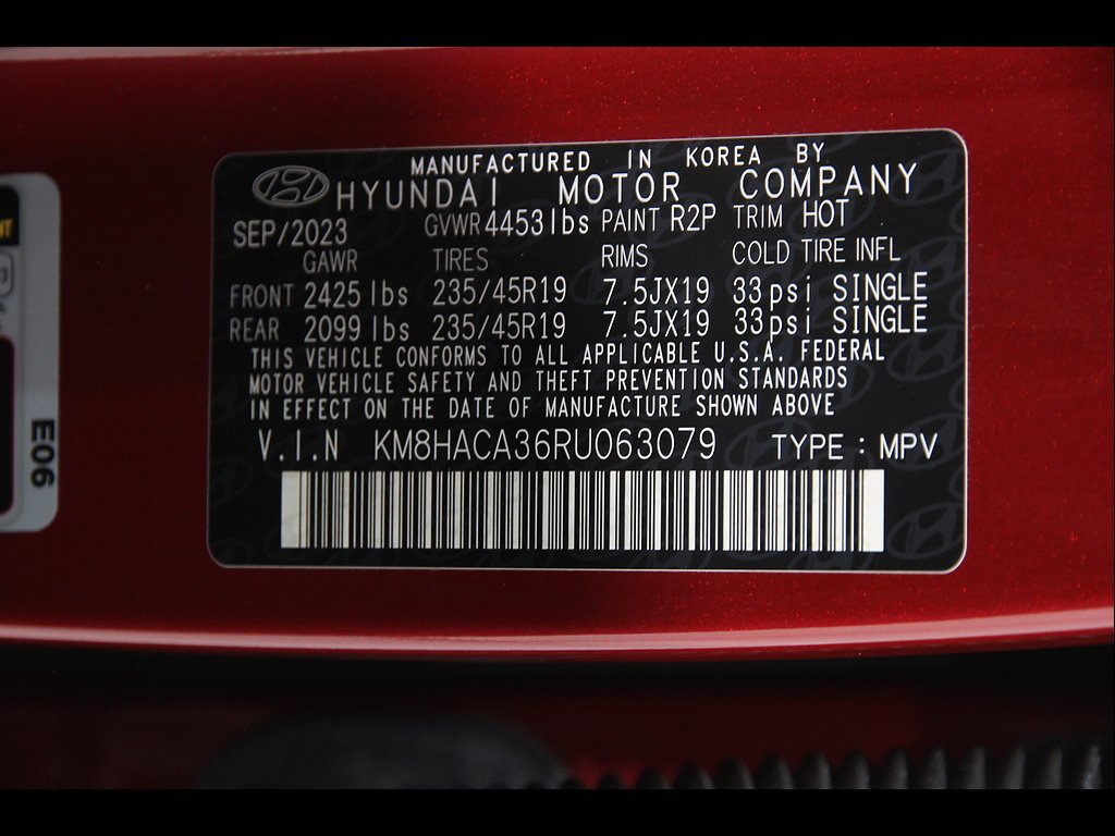 Certified 2024 Hyundai Kona N Line AWD/4WD image 24