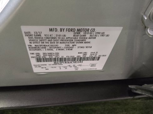 Used 2018 Ford EcoSport S FWD image 33