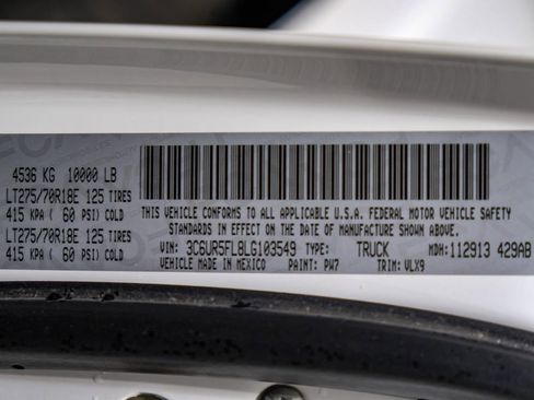 Used 2020 RAM 2500 Laramie image 61