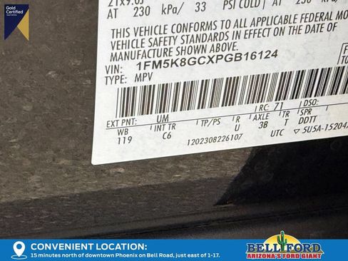 Certified 2023 Ford Explorer ST w/ Equipment Group 401A AWD/4WD image 35