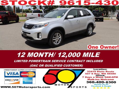 Used 2015 Kia Sorento LX AWD/4WD image 3