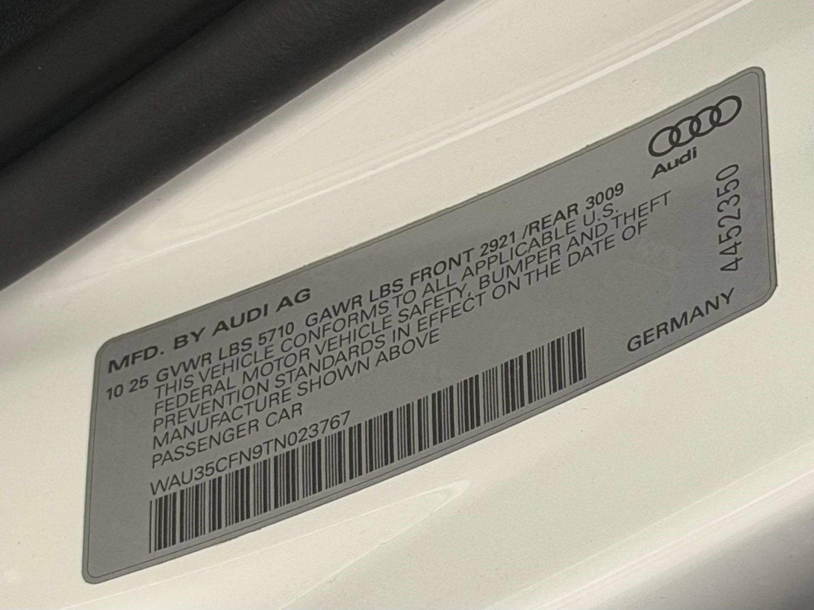 Certified 2026 Audi A6 Premium Plus w/ Audi Exclusive Design Package AWD/4WD image 29