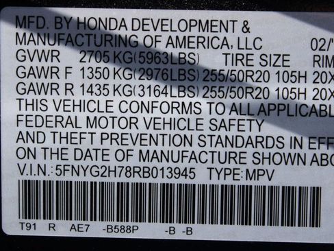 Used 2024 Honda Pilot Touring image 41