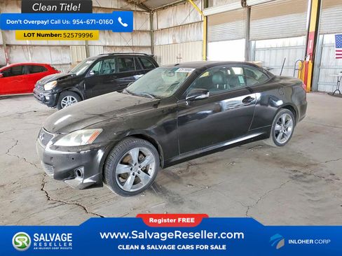 Used 2010 Lexus IS 250C RWD image 1