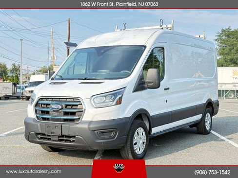 Used 2022 Ford E-Transit Medium Roof w/ Load Area Protection Package RWD image 2