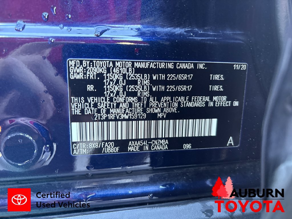 Certified 2021 Toyota RAV4 XLE w/ XLE Grade Weather Package AWD/4WD image 24
