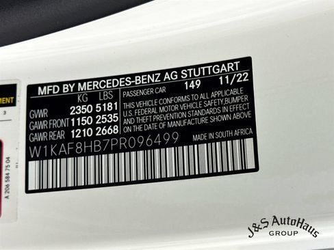 Used 2023 Mercedes-Benz C 43 AMG 4MATIC Sedan w/ AMG Night Package image 40