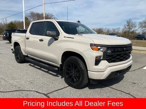 New 2026 Chevrolet Silverado 1500 Custom w/ Turbomax Blackout Package AWD/4WD image 22