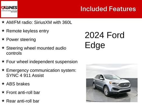 Used 2024 Ford Edge SEL AWD/4WD image 3
