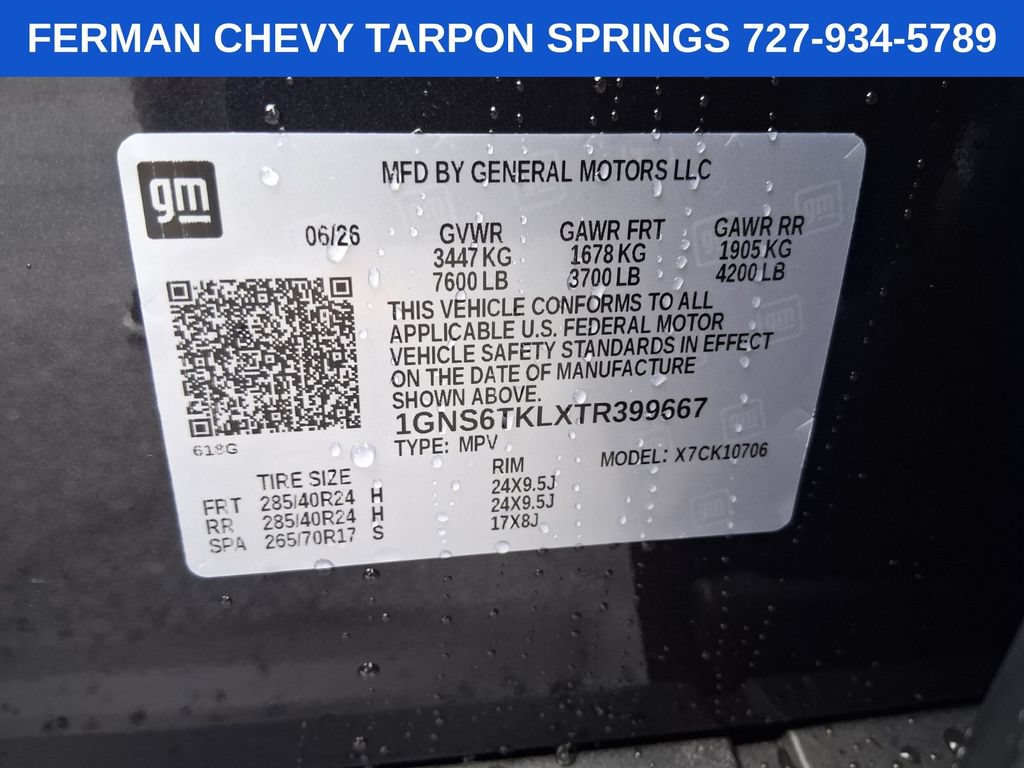 New 2026 Chevrolet Tahoe High Country AWD/4WD image 19