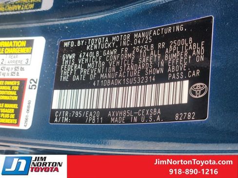 Used 2025 Toyota Camry SE w/ Multimedia Upgrade Package AWD/4WD image 34