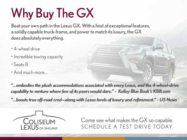 Used 2024 Lexus GX 550 w/ Accessory Package (2T) AWD/4WD image 4