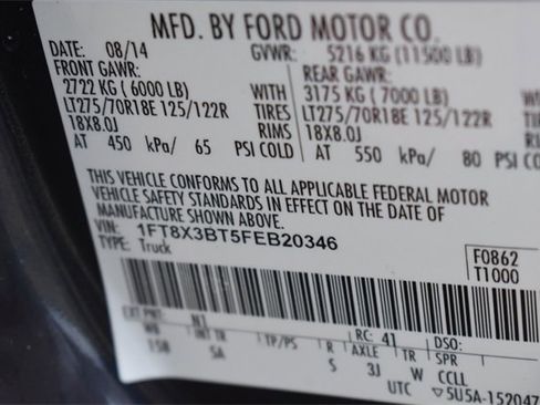 Used 2015 Ford F350 Lariat w/ Chrome Package image 39