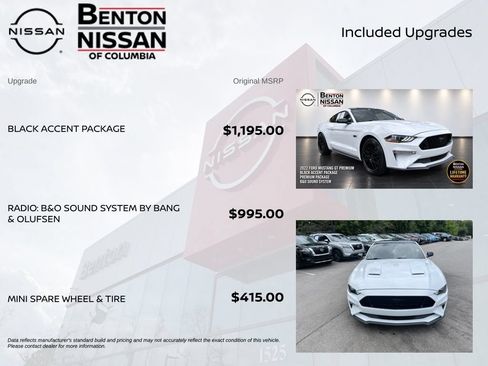 Used 2022 Ford Mustang GT Premium w/ Black Accent Package RWD image 6