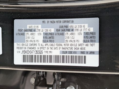 New 2026 MAZDA CX-90 3.3 Turbo S w/ Premium Plus AWD/4WD image 23