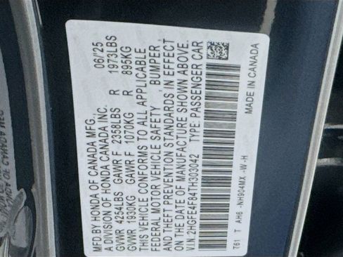 Used 2026 Honda Civic Sport Touring image 43