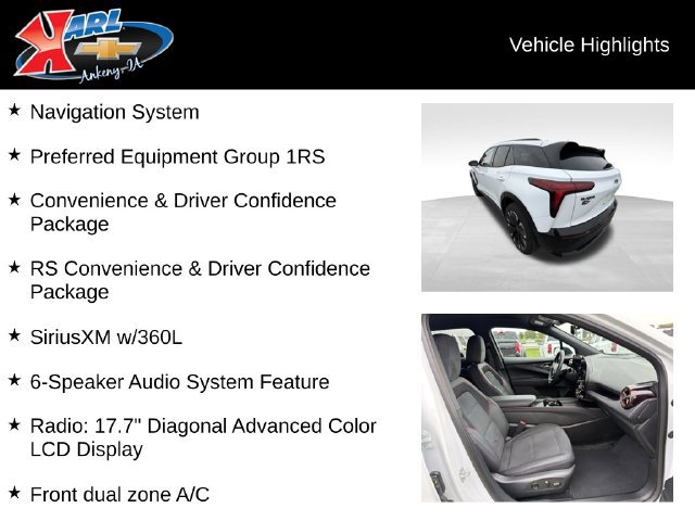 Used 2024 Chevrolet Blazer EV RS AWD/4WD image 2