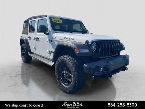 Used 2024 Jeep Wrangler Unlimited Sport AWD/4WD image 1