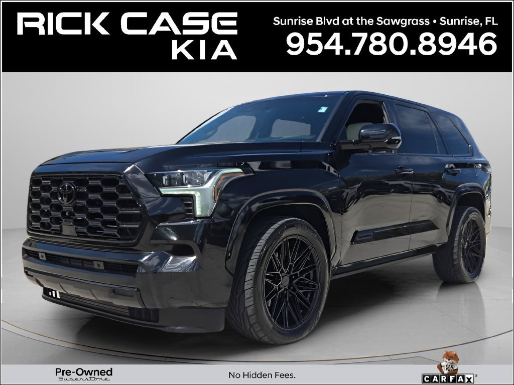 Used 2023 Toyota Sequoia Capstone AWD/4WD image 1
