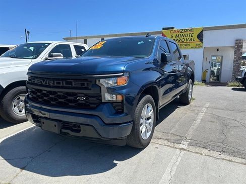 Used 2023 Chevrolet Silverado 1500 Custom w/ LPO, Dark Essentials Package RWD image 33