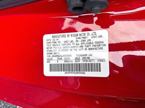 Used 2020 Nissan GT-R Premium w/ Premium Interior Package AWD/4WD image 31