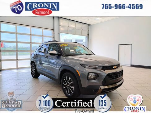 Used 2022 Chevrolet TrailBlazer ACTIV w/ Sun and Liftgate Package FWD image 1