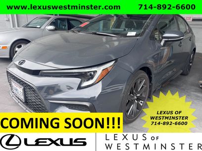 Used 2023 Toyota Corolla SE w/ SE Premium Package