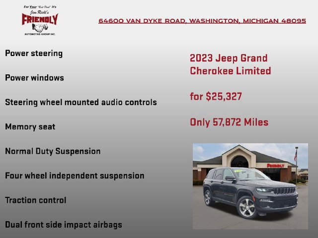 Used 2023 Jeep Grand Cherokee Limited AWD/4WD image 15