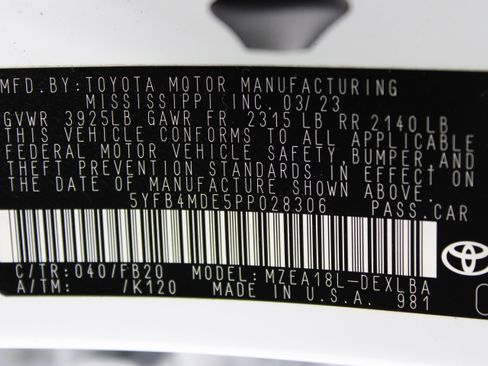 Used 2023 Toyota Corolla LE FWD image 37