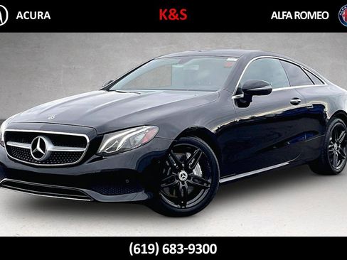 Used 2018 Mercedes-Benz E 400 Coupe w/ Premium 1 Package image 1