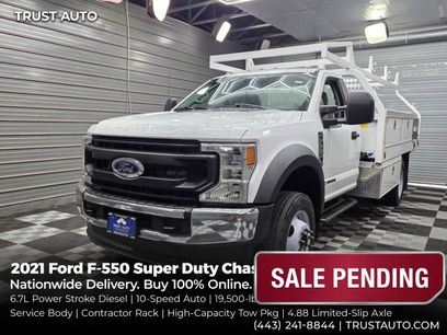 Used 2021 Ford F550 2WD Regular Cab Super Duty