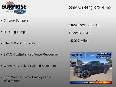Used 2024 Ford F150 XL w/ Equipment Group 103A High AWD/4WD image 18