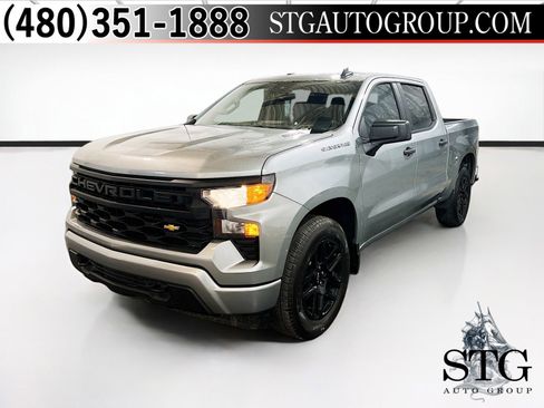 Used 2025 Chevrolet Silverado 1500 Custom RWD image 1