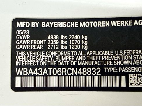 Used 2024 BMW 430i xDrive Convertible w/ M Sport Package image 30