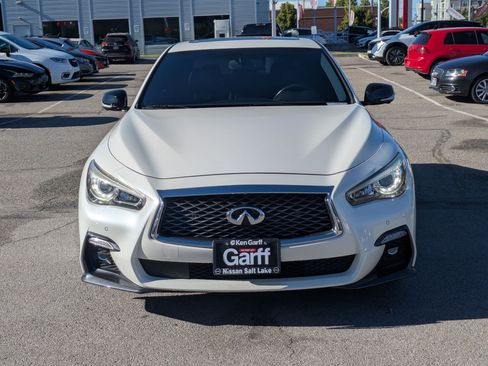 Used 2019 INFINITI Q50 Red Sport 400 w/ Sensory Package RWD image 11