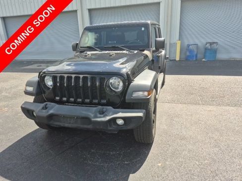 Used 2021 Jeep Wrangler Unlimited Sport AWD/4WD image 2