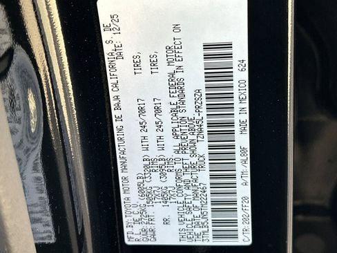 New 2026 Toyota Tacoma SR5 image 33